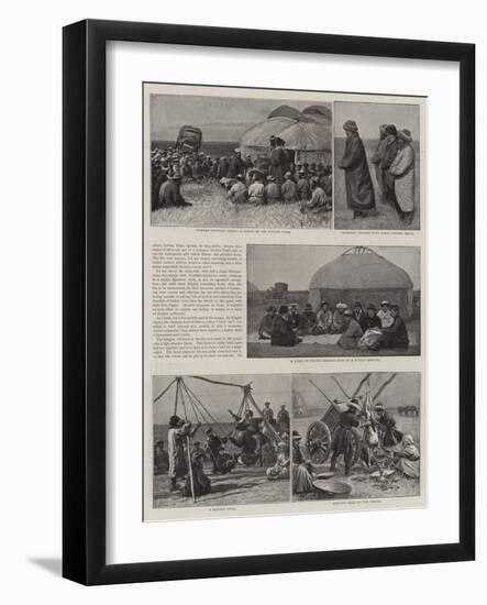 A Journey across Siberia-Thomas Allen-Framed Giclee Print