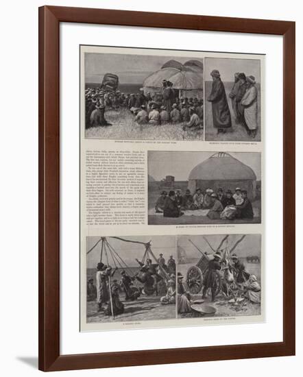 A Journey across Siberia-Thomas Allen-Framed Giclee Print