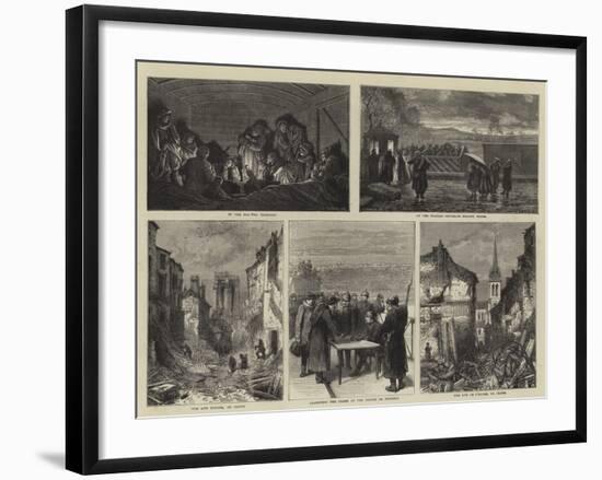 A Journey from Paris-Jules Tavernier-Framed Giclee Print