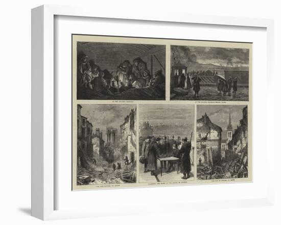 A Journey from Paris-Jules Tavernier-Framed Giclee Print