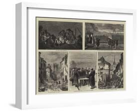 A Journey from Paris-Jules Tavernier-Framed Giclee Print