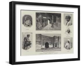 A Journey in Morocco-Charles Auguste Loye-Framed Giclee Print