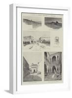 A Journey in Morocco-Charles Auguste Loye-Framed Giclee Print