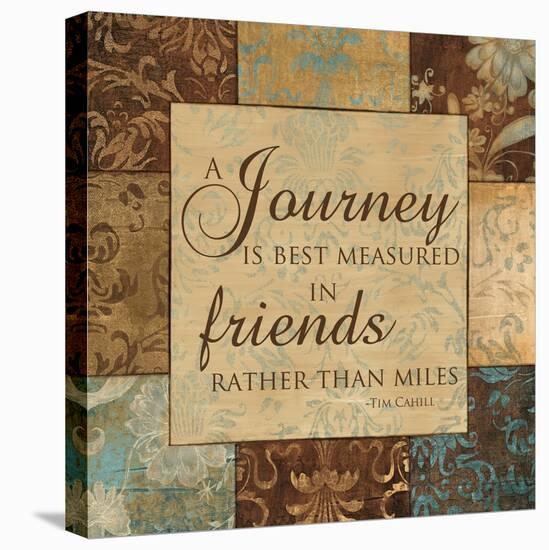 A Journey Is Measured-Artique Studio-Stretched Canvas