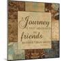 A Journey Is Measured-Artique Studio-Mounted Art Print