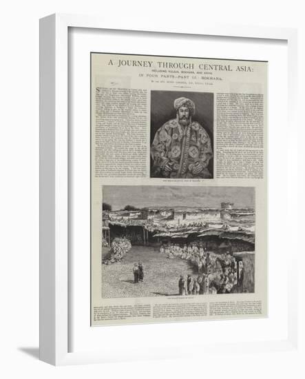 A Journey Through Central Asia, Bokhara-null-Framed Giclee Print