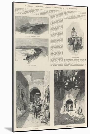 A Journey Through Morocco-Charles Auguste Loye-Mounted Giclee Print