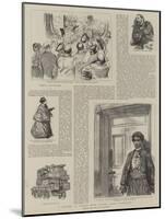 A Journey to London with Madame Sarah Bernardt-Charles Paul Renouard-Mounted Giclee Print