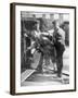 A Judge Inspecting a Car at the Southport Rally, 1928-null-Framed Photographic Print