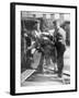 A Judge Inspecting a Car at the Southport Rally, 1928-null-Framed Photographic Print