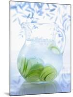 A Jug of Water with Limes-Axel Weiss-Mounted Photographic Print