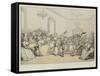 A Juvenile Ball-Thomas Rowlandson-Framed Stretched Canvas