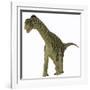 A Juvenile Camarasaurus Dinosaur-Stocktrek Images-Framed Art Print