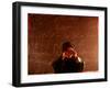 A Kashmiri Girl Sings to Her Class-null-Framed Photographic Print