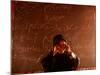 A Kashmiri Girl Sings to Her Class-null-Mounted Photographic Print