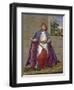 A Kasseki, Plate 19-Jean Baptiste Vanmour-Framed Giclee Print