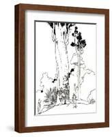 'A Kauri Tree', 1912-Charles Robinson-Framed Giclee Print