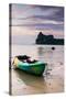 A Kayak On The Shore Of Phi Phi Island At Sunset-Lindsay Daniels-Stretched Canvas