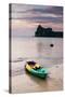 A Kayak On The Shore Of Phi Phi Island At Sunset-Lindsay Daniels-Stretched Canvas