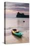 A Kayak On The Shore Of Phi Phi Island At Sunset-Lindsay Daniels-Stretched Canvas