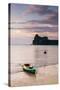 A Kayak On The Shore Of Phi Phi Island At Sunset-Lindsay Daniels-Stretched Canvas