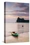 A Kayak On The Shore Of Phi Phi Island At Sunset-Lindsay Daniels-Stretched Canvas