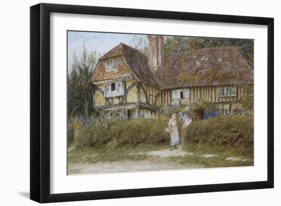 A Kentish Cottage-Helen Allingham-Framed Giclee Print