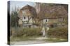 A Kentish Cottage-Helen Allingham-Stretched Canvas