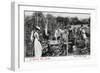 A Kentish Hop Garden, 1905-Goulden and Wind-Framed Giclee Print