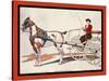 A Kentucky Breaking Cart-Edward Penfield-Stretched Canvas