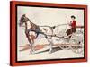 A Kentucky Breaking Cart-Edward Penfield-Stretched Canvas