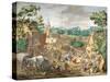 A Kermesse-Jan Brueghel-Stretched Canvas