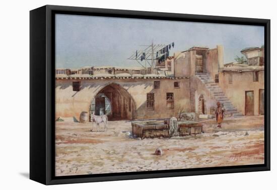 A Khan in Damascus-Walter Spencer-Stanhope Tyrwhitt-Framed Stretched Canvas