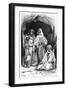 A Khumir Man, Woman and Child, North Africa, 1895-Ivan Pranishnikoff-Framed Giclee Print