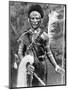 A Kikuyu Warrior, Kenya, 1936-Martin Johnson-Mounted Giclee Print