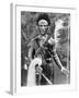 A Kikuyu Warrior, Kenya, 1936-Martin Johnson-Framed Giclee Print