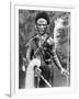 A Kikuyu Warrior, Kenya, 1936-Martin Johnson-Framed Giclee Print