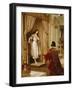 A King and a Beggar Maid, 1898-Edmund Blair Leighton-Framed Giclee Print