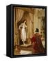A King and a Beggar Maid, 1898-Edmund Blair Leighton-Framed Stretched Canvas