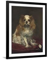 A King Charles Spaniel, 1866-Edouard Manet-Framed Art Print