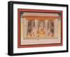 A King in Durbar in a Pavilion, 1760-null-Framed Giclee Print