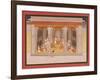 A King in Durbar in a Pavilion, 1760-null-Framed Giclee Print