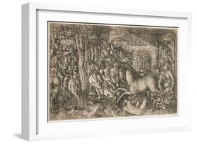 A King Pursued by a Unicorn, C.1547-null-Framed Giclee Print