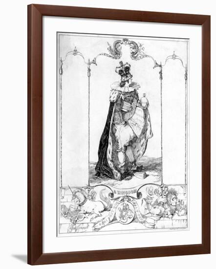 A Kingdom, 19th Century-Alfred Crowquill-Framed Giclee Print