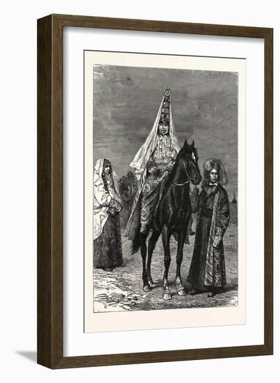 A Kirghiz Bride-null-Framed Giclee Print