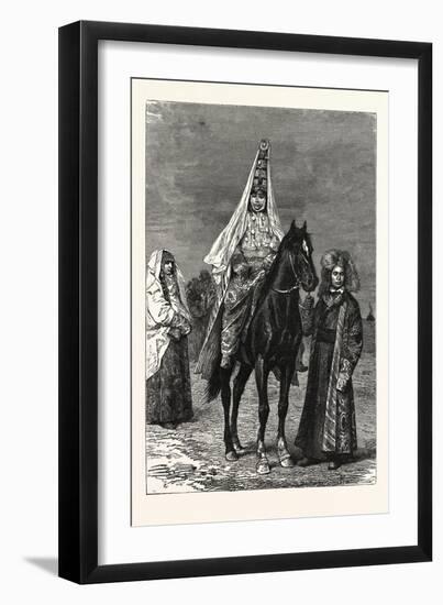 A Kirghiz Bride-null-Framed Giclee Print