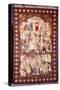 A Kirman Maha'Ir Carpet-null-Stretched Canvas