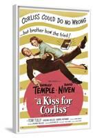 A Kiss for Corliss-null-Framed Art Print