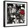 A Kiss in the Night (BW detail)-Dianne Loumer-Framed Giclee Print