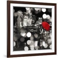 A Kiss in the Night (BW detail)-Dianne Loumer-Framed Giclee Print